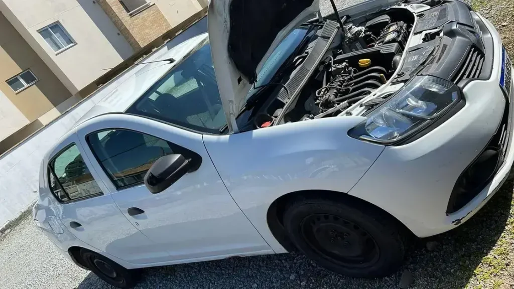 Manutenção durante aluguel de carro