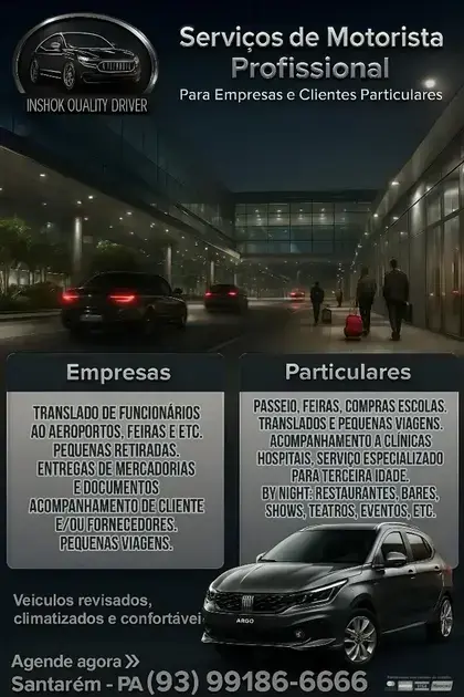 Itinerários aluguel carro Recife